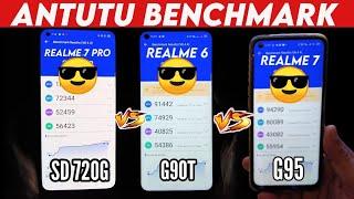 Realme 7 Pro AnTuTu Benchmark | Realme 7 Pro Vs Realme 7 Vs Realme 6 AnTuTu Benchmark | Realme Updat