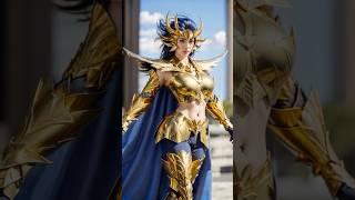 Female Scorpion Gold Saint in Real Life! #SaintSeiya #Anime #Cosplay #AI #GoldSaint #animefans #live