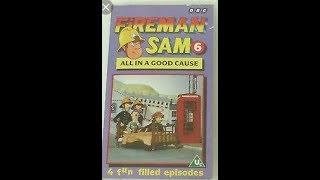 Fireman Sam 6: All in a Good Cause (1992 Reissue UK VHS)