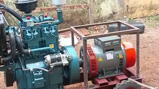 Kirloskar 25 KVA Brushless AVR Type Generator...!