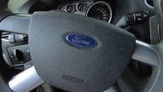 Снятие подушки безопасности Ford Focus2