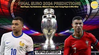 FINAL UEFA EURO 2024 PREDICTIONS!