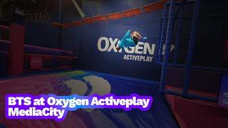 BTS at Oxygen Activeplay Media City | Indoor drone tour!