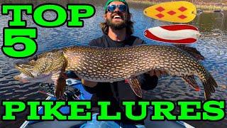 5 Lures Every Pike Angler NEEDS in Their Tackle Box | Top Lures for BIG Pike