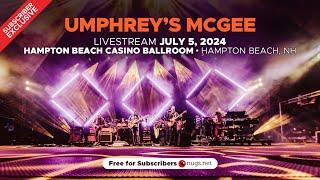 Umphrey’s McGee 7/5/24 Hampton, NH