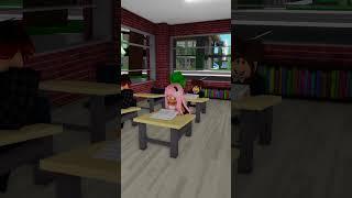 my mom was watching me at school#robloxshorts #roblox