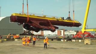 SR2000 Tidal turbine launch