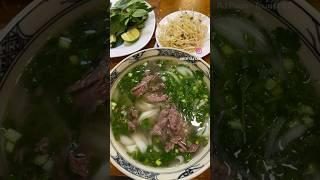 raw beef pho  #米奇林不是米其林#solotravel #mickytolife