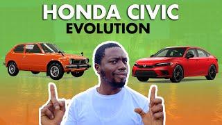 The Honda Civic: A 50-Year EVOLUTION From Econobox to Clutch Beast!