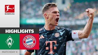 The Return of Prime Bayern! | Werder Bremen - Bayern München 0-5 | Highlights | Matchday 4