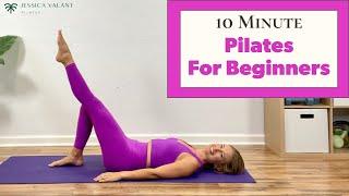 10 Minute Pilates for Beginners - Beginner Pilates at Home!