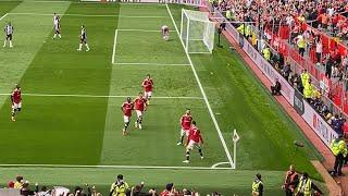 MANCHESTER UNITED 4-1 NEWCASTLE RONALDO’S DEBUT GOAL!!!!!!!