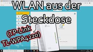 WLAN mittels Powerline erweitern (TP-Link TL WPA4220 KIT)