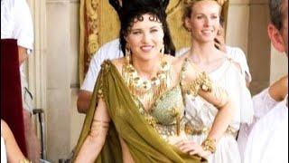 Lucy Lawless (Xena) as an "ancient greek princess" (?) on Bedtime Stories (2008) / "Ζήνα "