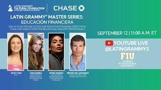 Latin GRAMMY® Master Series: Educación Financiera