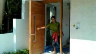 Pivot  Teak Door Samui Thailand