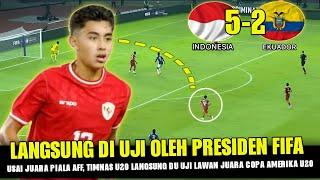  DI SIARKAN DI TV LUAR !! TIMNAS U20 BOMBARDIR LAWAN TANPA AMPUN, WELBER CETAK GOL JARAK JAUH