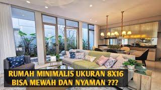 Desain Rumah Minimalis Ideal Ukuran 8X16 Tampak Mewah dan Nyaman