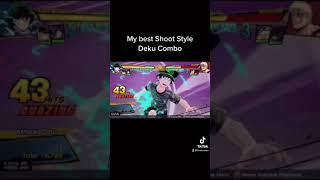 My best Shoot Style Deku Combo | My Hero One’s Justice 2