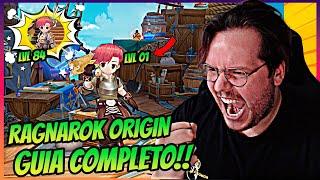 RAGNAROK ORIGIN GUIA COMPLETO PARA INICIANTES PRA PC E CELULAR!!