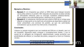 CONSECUENCIAS MIGRATORIAS POR USAR EL NÚMERO DE SEGURO SOCIAL DE OTRA PERSONA EN ESTADOS UNIDOS