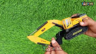 Toyshine Earth Moving Demolisher Crane Toy Vehicle Construction Trucks Diecast Toy Review (60)