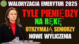 🟢 Waloryzacja Emerytur 2025: Tyle Pieniędzy "na Rękę" Otrzymają Seniorzy! Nowe Wyliczenia! 