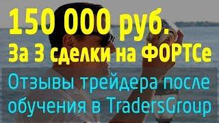 150 000р за три сделки на Бирже. Сделки и отзывы трейдера после обучения. Трейдинг