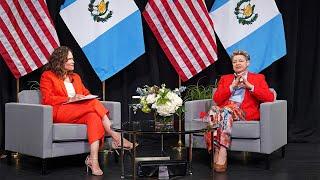 Empowering Guatemalan Youth: A Conversation with First Lady Lucrecia Peinado