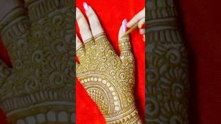 Stylish full hand mehandi design #shortvideo #shorts #mehndidesign #henna