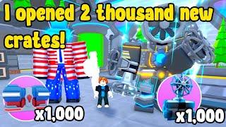 I Openned 2,000 New Crates In Toilet Tower Defense!