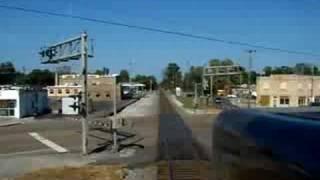 cab ride on the illinois central thru millington tn.