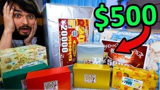 I Spent $500 at Japan's CRAZIEST Lucky Box Store