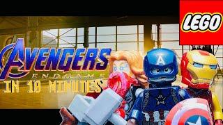 Avengers: Endgame recap in 10 minutes |LEGO STOPMOTION|