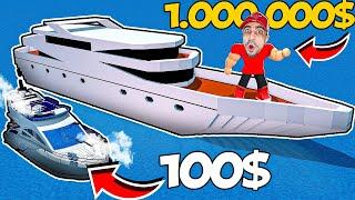 اشتريت اغلى سفينة بالعالم بسعر $1,000,000,000 في روبلوكس - Roblox !!