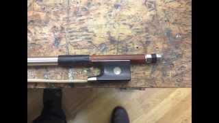 Old Violin Bow Restoration Slide Show