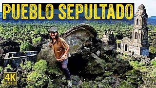 Exploramos PUEBLO DESAPARECIDO EN LAVA DE VOLCÁN Paricutín  Michoacán San Juan Parangaricutiro