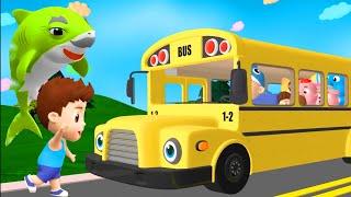 Wheels On The Bus, Baby Shark Dance Party | Nursery Rhymes & Kids Songs - Baby songs