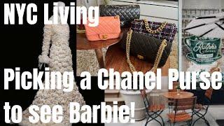 Dress up to watch Barbie with me: which Chanel purse to wear? NYC living: Karl Lagerfeld at the Met