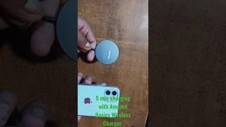 iPhone wireless Charger test for 5 minutes