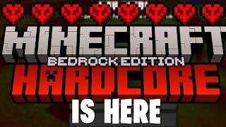 Hardcore Mode on Minecraft Bedrock is FINALLY Here!