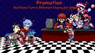 One Classified Promo! Friday Night Funkin': Promotion But Every Turn A Different Character Sings It