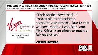 Virgin Hotels presents ‘final offer’ to Las Vegas Culinary Union