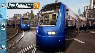 Bus Simulator 21 | TRAM EXTENSION GAMEPLAY ! [PS5 4K]