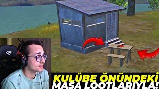 SADECE KULÜBE ÖNÜNDEKİ MASA LOOTLARIYLA WIN ALMAK ? PUBG MOBILE