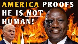 AMERICA JUST PROVED KENYA'S PRESIDENT IS NOT HUMAN