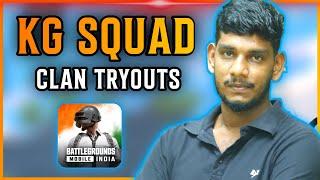 KG CLAN TRYOUTS ( FINAL DAY ) BGMI TAMIL LIVE STREAM | KUMARI GAMER