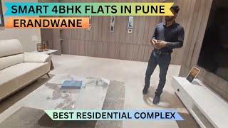 Smart 4 Bhk Flat In Pune Erandwane 8100293325 | Best Township In Pune | Starts@3.5Cr* Onw..