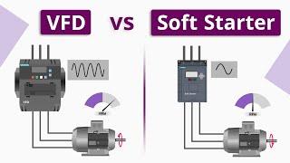 What is the Difference between VFD and Soft Starter?