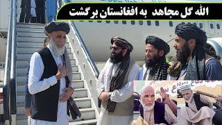 الله گل مجاهد به افغانستان برگشت